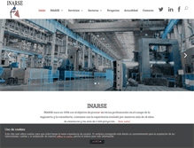 Tablet Screenshot of inarse.com